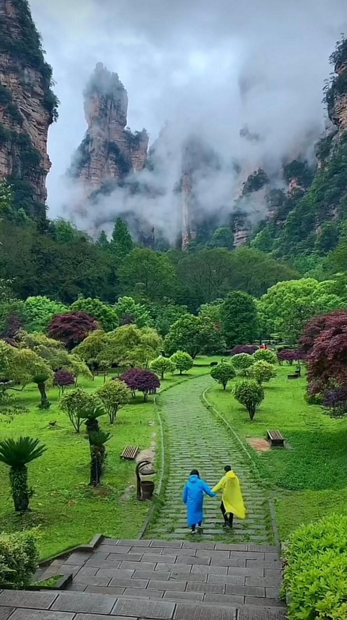 Tongfu Inn Zhangjiajie Exterior foto