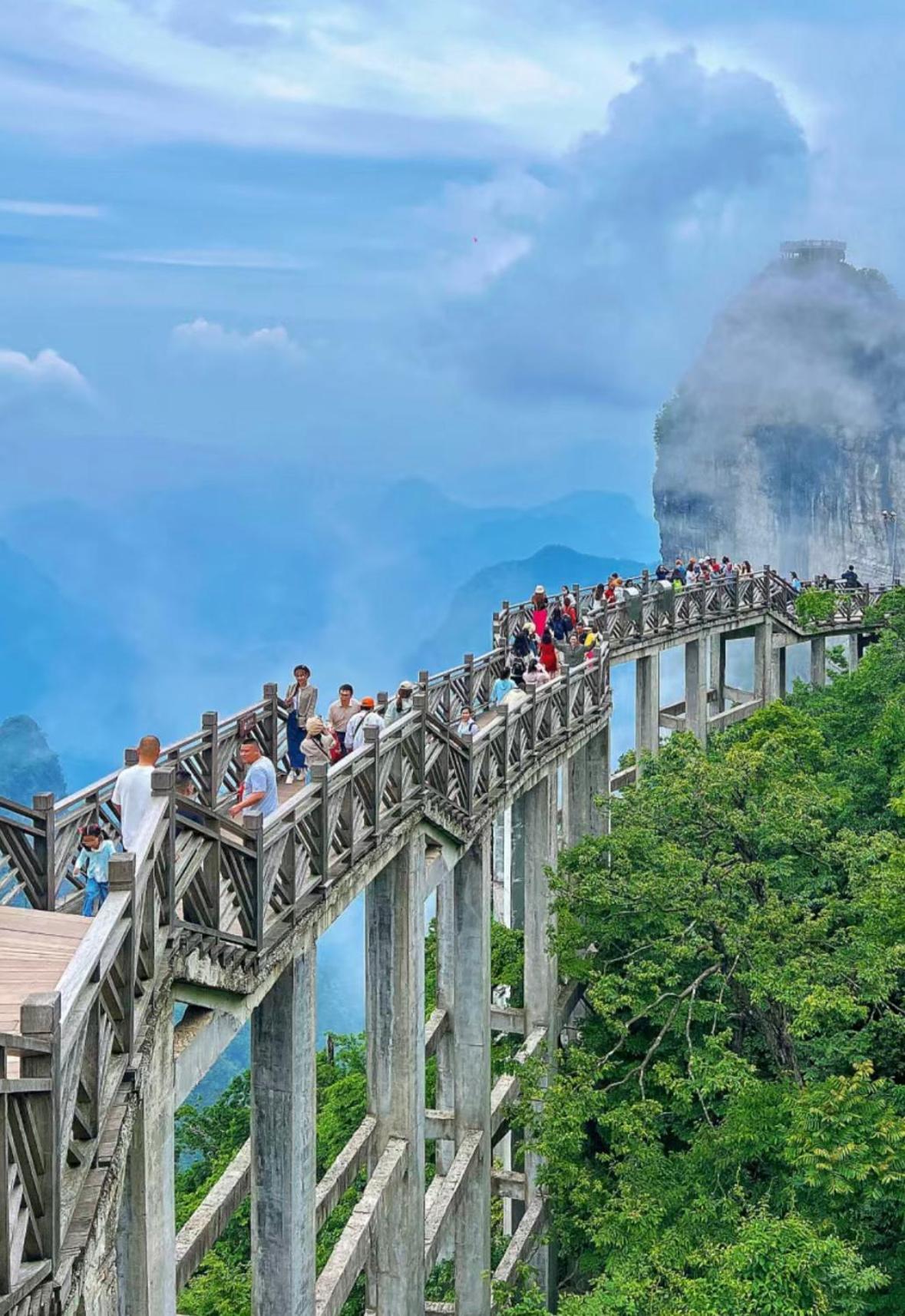 Tongfu Inn Zhangjiajie Exterior foto